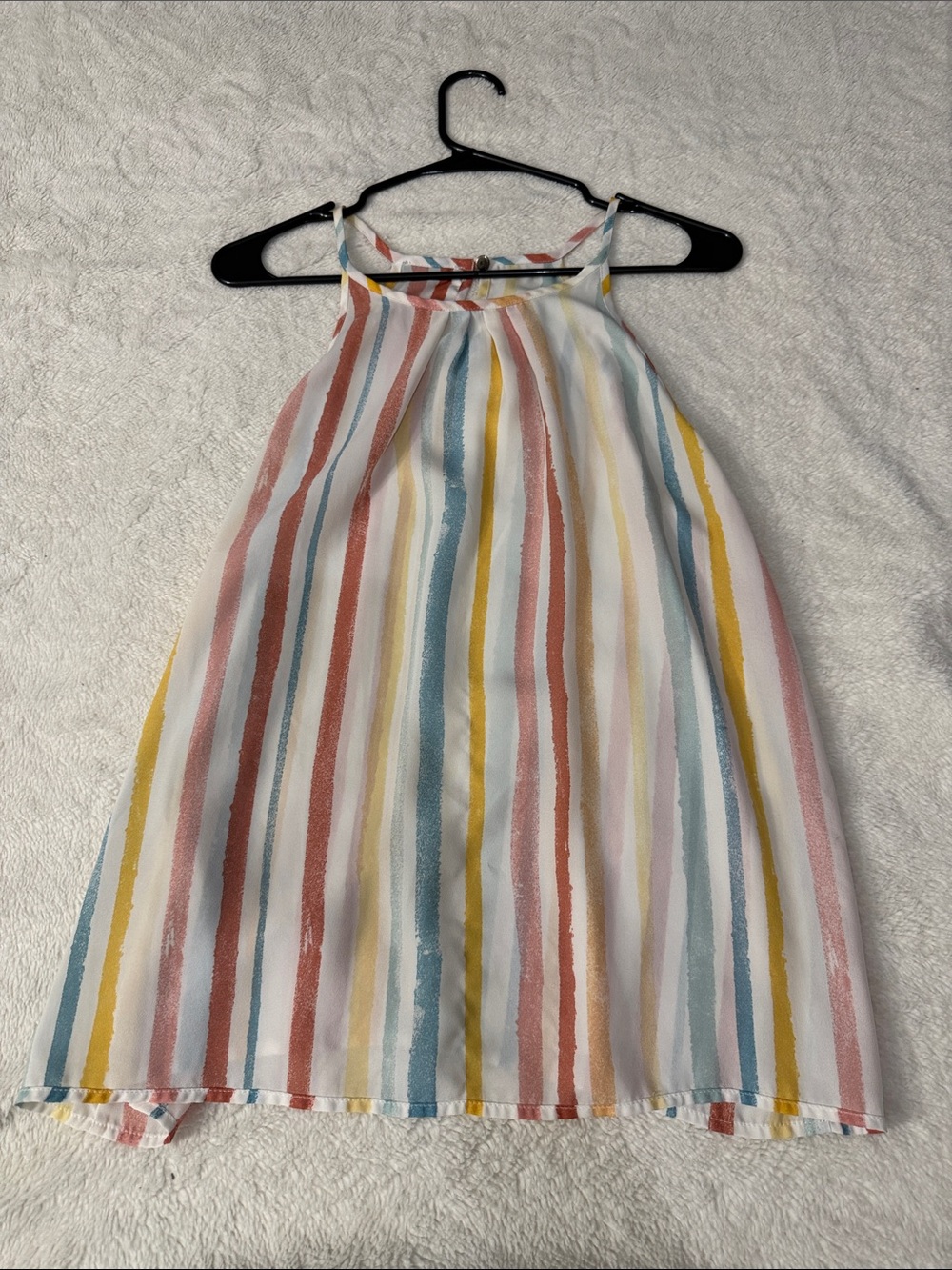 Papermoon Multicolor Striped Halter Dress